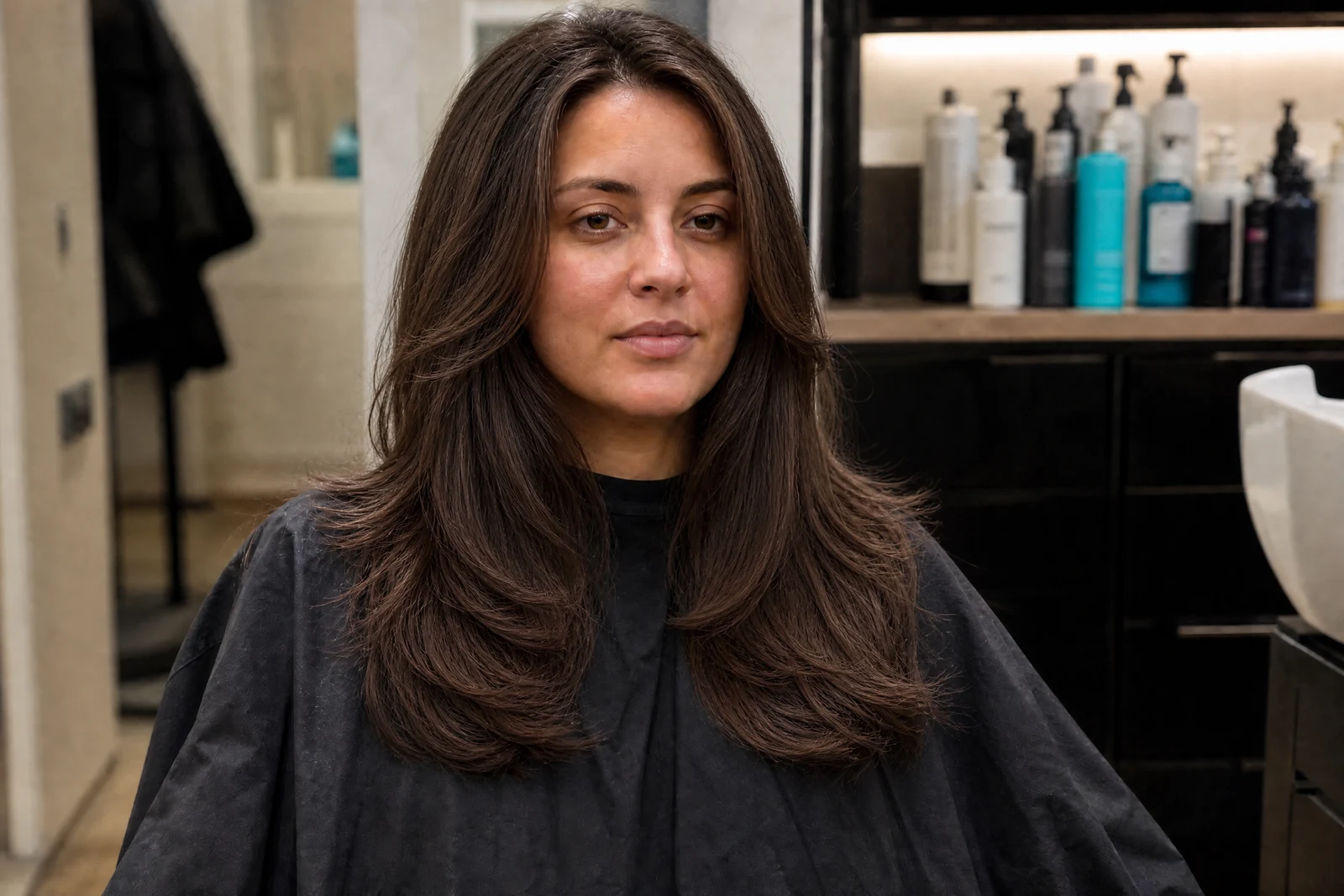 AI Hair Style Changer — after editing
