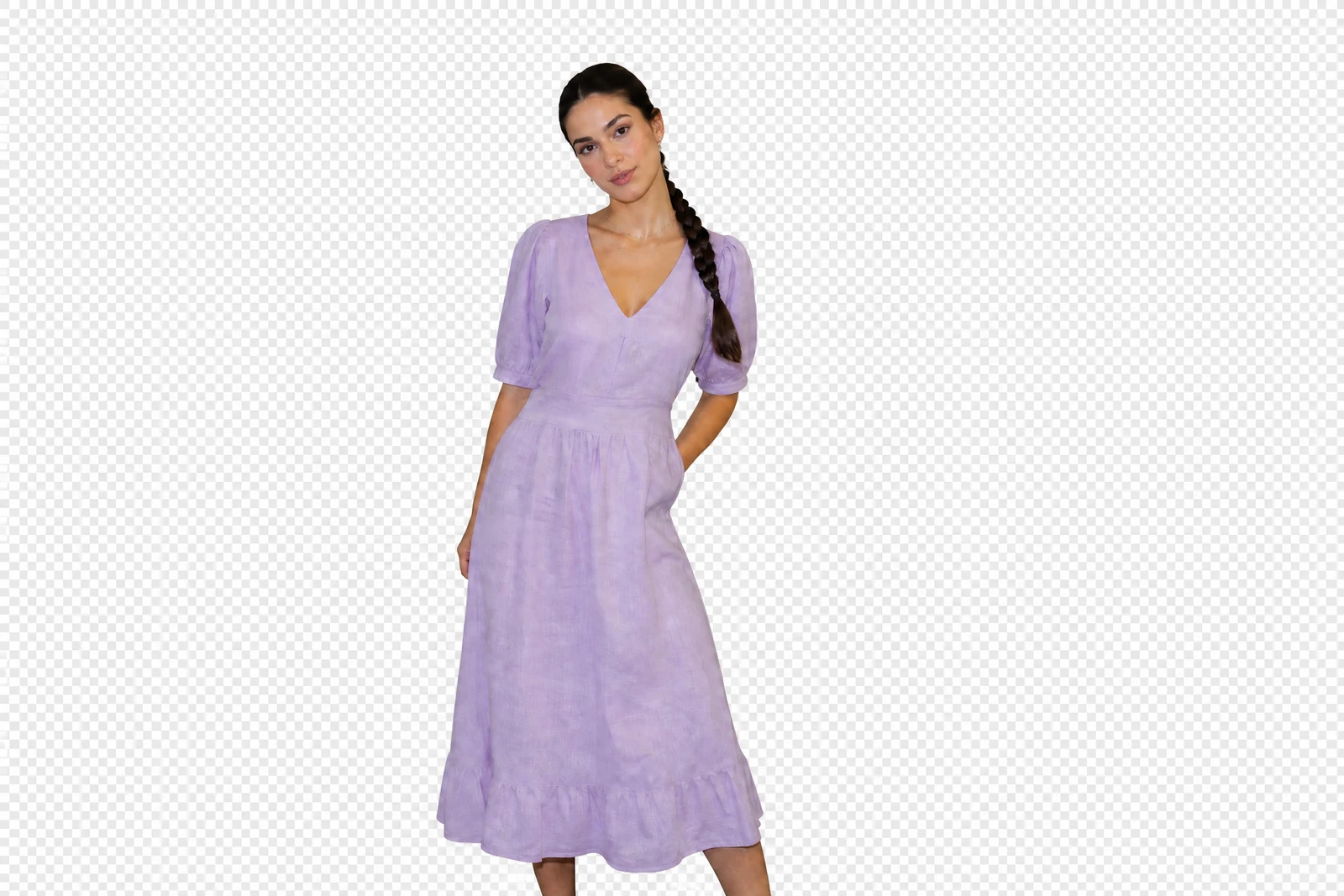 White background, ready to list — after editing